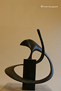 fotodocument bronzen beeld zielenspiegel